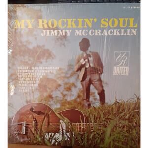 My Rockin' Soul - Jimmy McCracklin vinyl Lp - VG+/VG+
